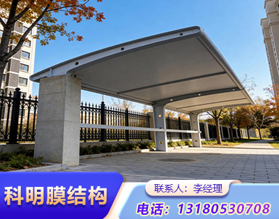 廊坊小区电动车车棚